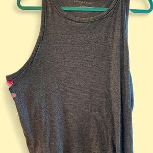 American Eagle Outfitters Charcoal Tank Top